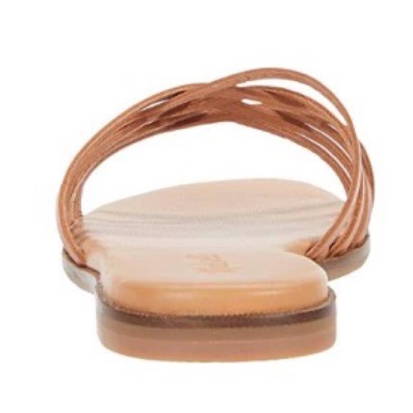 MOVING SALE | Madewell Tracie Crisscross Leather Slide Sandals, Women’s Size 9.5 - Picture 3 of 10